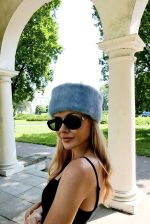 Luksusowa Opaska z Futra Norki- Elegancja i Ciepło